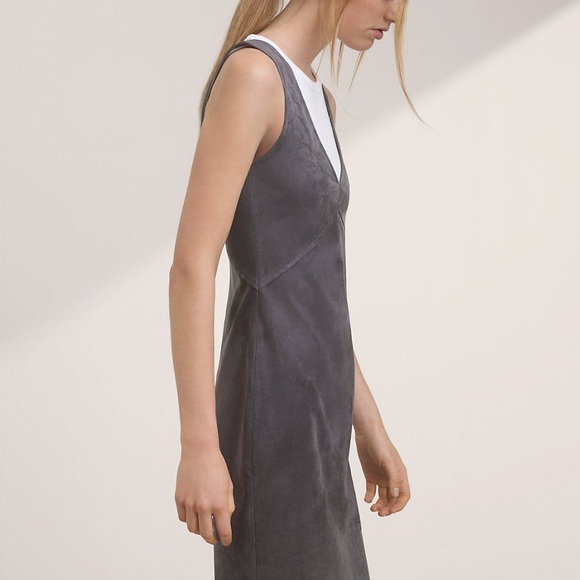 Aritzia Suede Dress - Picture 2 of 4